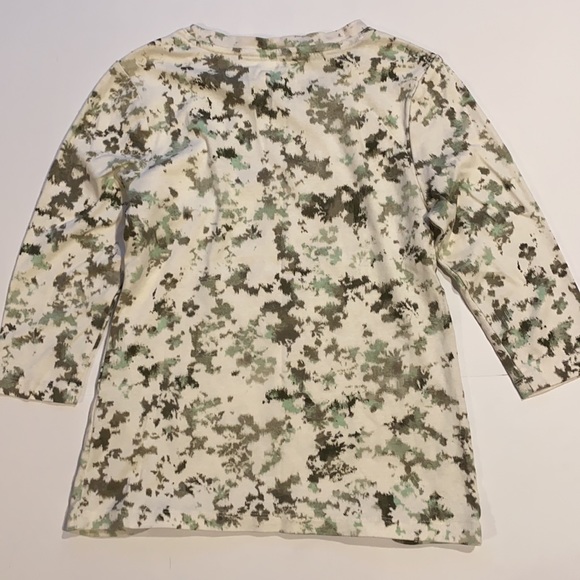 Studio Works Petite Small Crew Neck 3/4 Sleeve Tee Shirt D4 - Picture 2 of 13